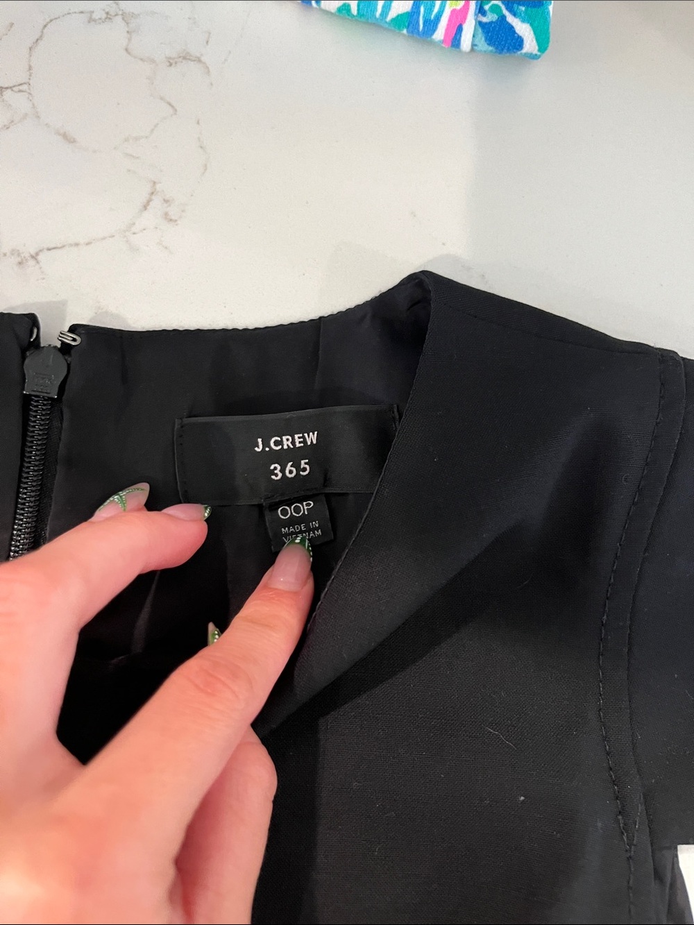J.Crew Résumé Dress - Picture 2 of 2